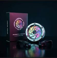 Magnetic Phone Cooler – Semiconductor RGB Cooling Fan for Gaming & Streaming